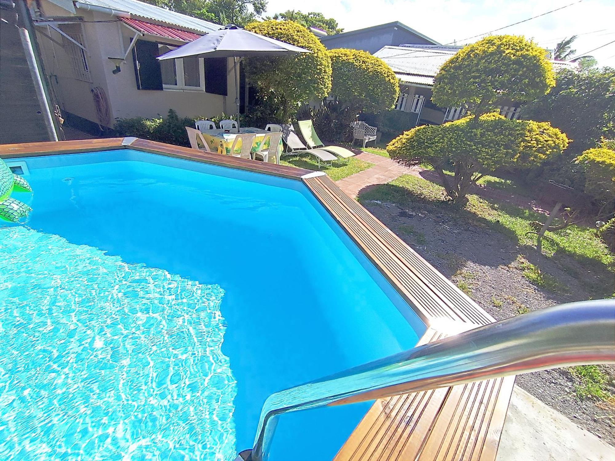 Chambre Privee 2 - Case Creole Le Mistral,Chez Kevin Сент-Андре Экстерьер фото